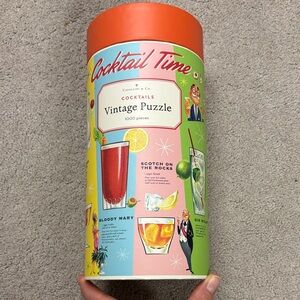 Cavallini & Co Cocktail Time Vintage Puzzle